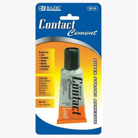 BAZIC PRODUCTS Bazic 1 Oz. 30Ml Contact Cement Adhesive, 24Pk 2010